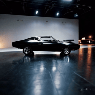 1970 Charging R/T Muscle Black