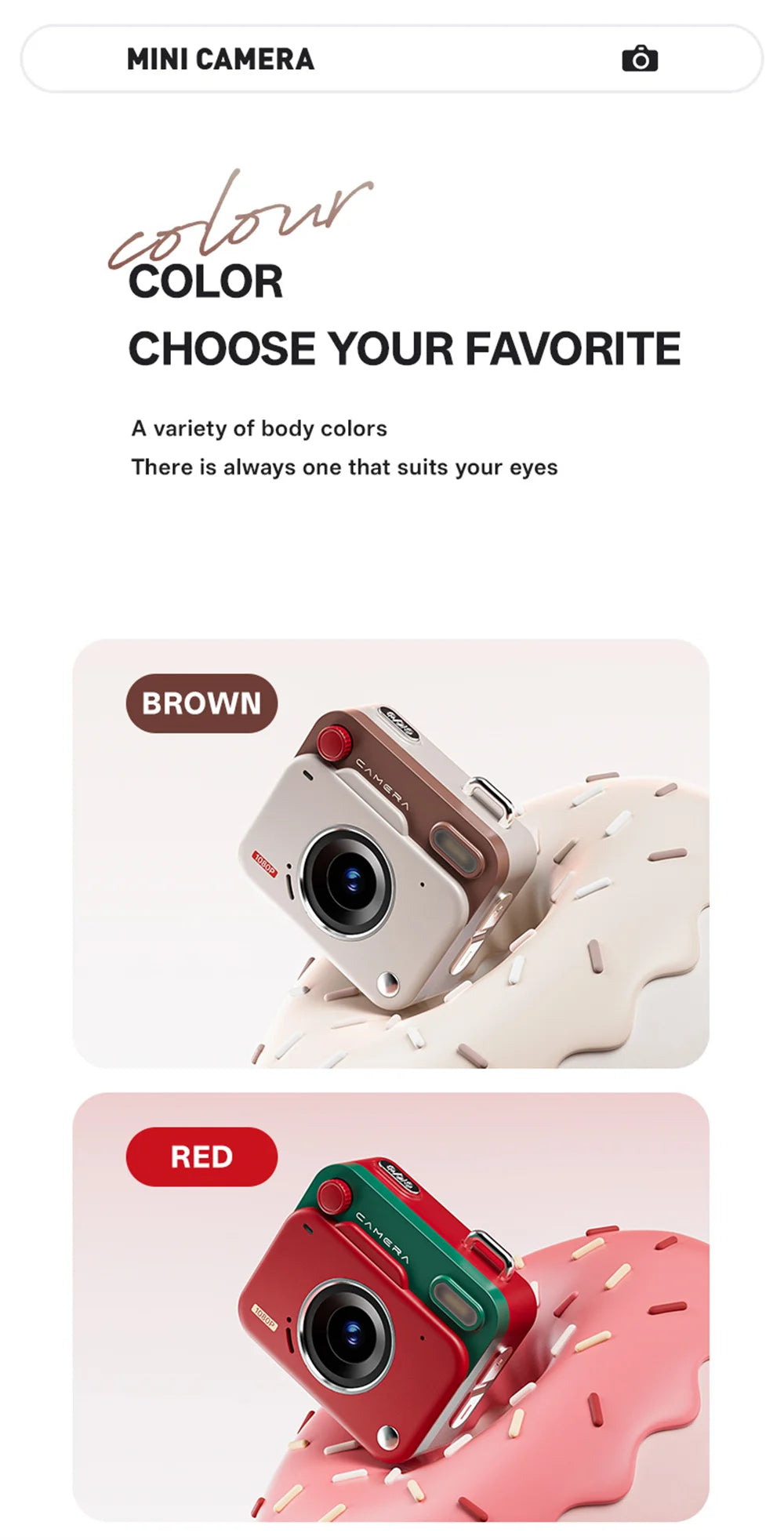 CCD デジタルカメラ HD